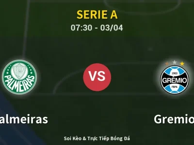 Soi Kèo Palmeiras vs Gremio – 07:30 03/04 | Nhận Định, Dự Đoán Tỷ Số