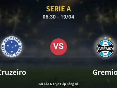 Kết Quả: Cruzeiro 2-0 Gremio – Highlight & Bàn Thắng | Serie A
