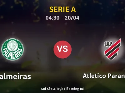 Kết Quả: Palmeiras 1-0 Atletico Paranaense – Highlight & Bàn Thắng | Serie A