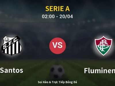 Kết Quả: Santos 2-3 Fluminense – Highlight & Bàn Thắng | Serie A