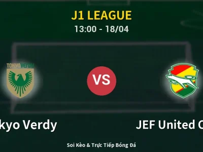 Kết Quả: Tokyo Verdy 1-0 JEF United Chiba – Highlight & Bàn Thắng | J1 League