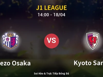 Kết Quả: Cerezo Osaka 3-0 Kyoto Sanga – Highlight & Bàn Thắng | J1 League