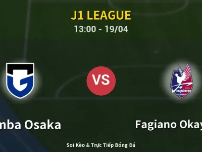Kết Quả: Gamba Osaka 2-2 Fagiano Okayama – Highlight & Bàn Thắng | J1 League