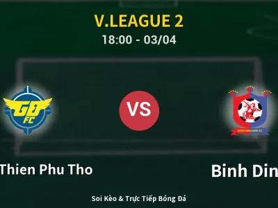 Kết Quả: Xuan Thien Phu Tho 1-4 Binh Dinh – Highlight & Bàn Thắng | V.League 2
