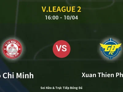 Kết Quả: Ho Chi Minh 3-4 Xuan Thien Phu Tho – Highlight & Bàn Thắng | V.League 2