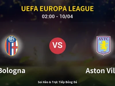 Kết Quả: Bologna 1-3 Aston Villa – Highlight & Bàn Thắng | UEFA Europa League