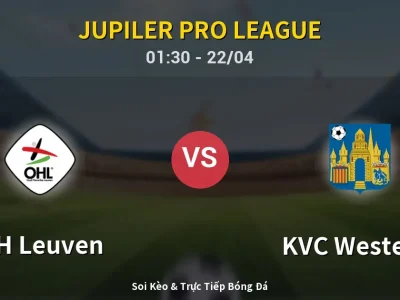Kết Quả: OH Leuven 0-2 KVC Westerlo – Highlight & Bàn Thắng | Jupiler Pro League