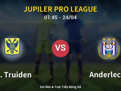 Kết Quả: St. Truiden 2-0 Anderlecht – Highlight & Bàn Thắng | Jupiler Pro League