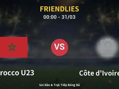 Kết Quả: Morocco U23 2-2 Côte d’Ivoire U20 – Highlight & Bàn Thắng | Friendlies