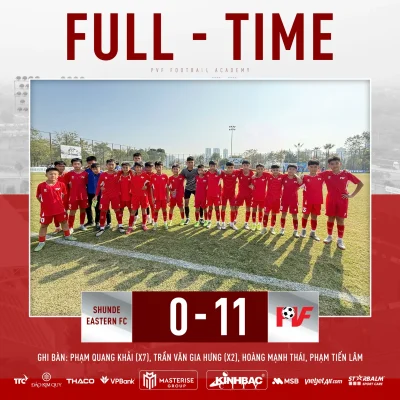 Chấn động: U13 Việt Nam nghiền nát đội Trung Quốc với tỷ số 11-0, Phạm Quang Khải lập 'siêu poker' 7 bàn 1