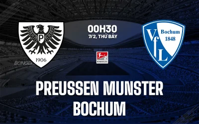Bochum 'hồi sinh' dưới tay tướng mới, liệu có 'báo thù' Preussen Munster? | Nhận định Hạng 2 Đức 0h30 7/2 1