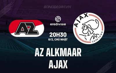 SỐC: Ajax Tái Đấu AZ Alkmaar Sau Trận Thua 0-6, Liệu Có Phục Hận? | Soi Kèo Eredivisie 8/2 1